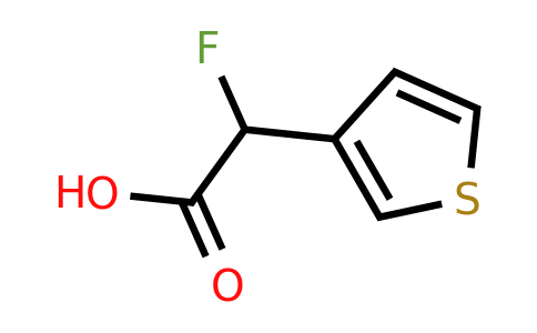 1514554-38-1 | 2-Fluoro-2-(thiophen-3-yl)acetic acid