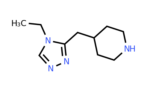 1515286-71-1 | 4-((4-Ethyl-4h-1,2,4-triazol-3-yl)methyl)piperidine