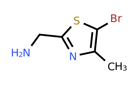1515474-34-6 | (5-Bromo-4-methylthiazol-2-yl)methanamine