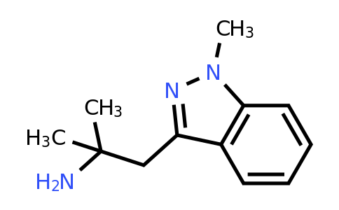 1515706-57-6 | 2-Methyl-1-(1-methyl-1h-indazol-3-yl)propan-2-amine