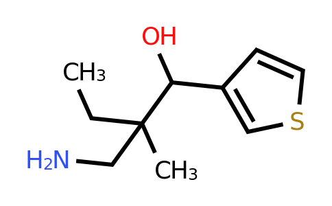 1517309-08-8 | 2-(Aminomethyl)-2-methyl-1-(thiophen-3-yl)butan-1-ol