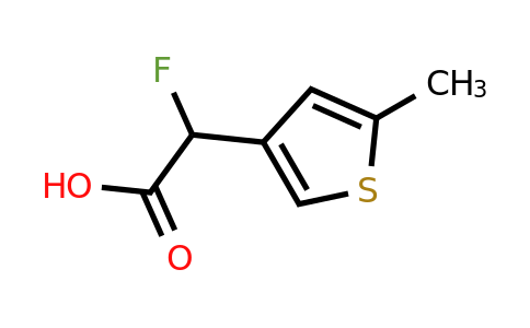 1518031-46-3 | 2-Fluoro-2-(5-methylthiophen-3-yl)acetic acid