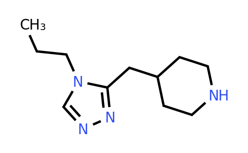 1518469-26-5 | 4-((4-Propyl-4h-1,2,4-triazol-3-yl)methyl)piperidine