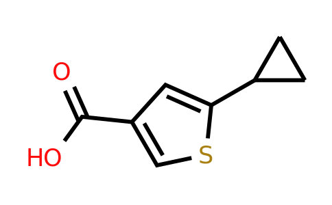 1518721-51-1 | 5-Cyclopropylthiophene-3-carboxylic acid