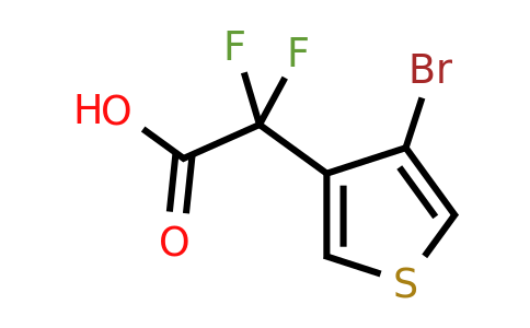 1518974-67-8 | 2-(4-bromothiophen-3-yl)-2,2-difluoroacetic acid