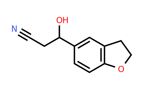 1520293-45-1 | 3-(2,3-Dihydrobenzofuran-5-yl)-3-hydroxypropanenitrile