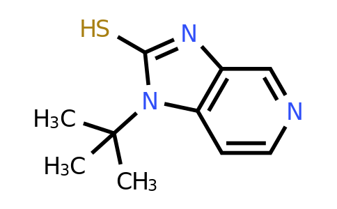 1520747-34-5 | 1-(Tert-butyl)-1h-imidazo[4,5-c]pyridine-2-thiol