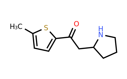 1520784-11-5 | 1-(5-Methylthiophen-2-yl)-2-(pyrrolidin-2-yl)ethan-1-one