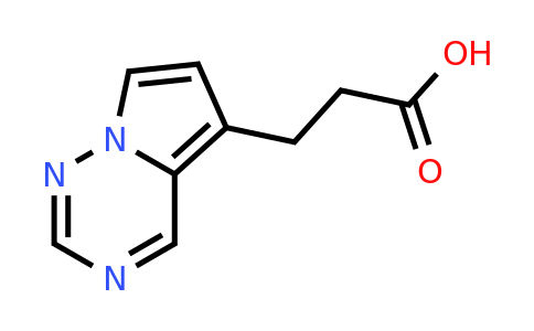 1521105-56-5 | 3-(Pyrrolo[2,1-f][1,2,4]triazin-5-yl)propanoic acid