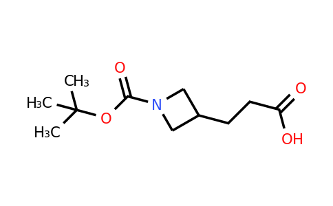 1521114-14-6 | 3-(1-(tert-Butoxycarbonyl)azetidin-3-yl)propanoic acid