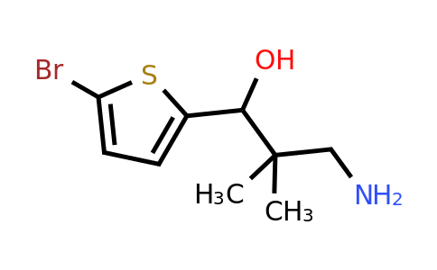 1521794-73-9 | 3-Amino-1-(5-bromothiophen-2-yl)-2,2-dimethylpropan-1-ol