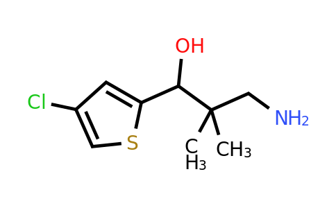 1522405-15-7 | 3-Amino-1-(4-chlorothiophen-2-yl)-2,2-dimethylpropan-1-ol