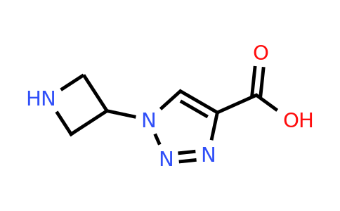 1-(Azetidin-3-yl)-1h-1,2,3-triazole-4-carboxylic acid