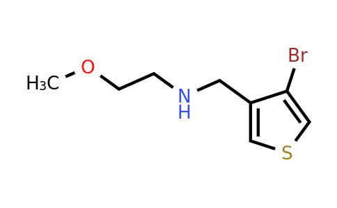 1522933-48-7 | n-((4-Bromothiophen-3-yl)methyl)-2-methoxyethan-1-amine