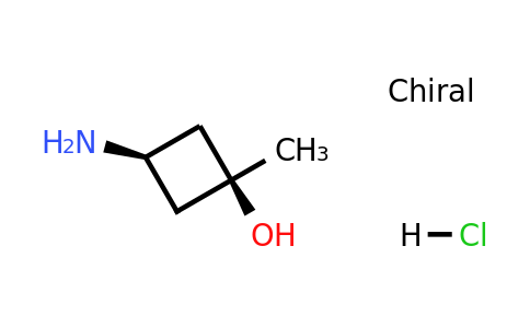 1523571-03-0 | trans-3-Amino-1-methylcyclobutanol hydrochloride