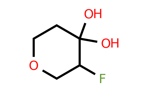 1523571-11-0 | 3-Fluorooxane-4,4-diol
