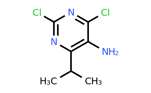 1523617-86-8 | 2,4-Dichloro-6-(propan-2-yl)pyrimidin-5-amine