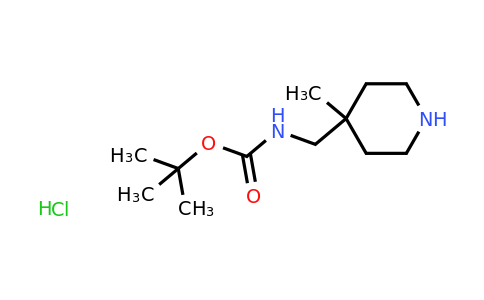 1523618-21-4 | tert-Butyl N-[(4-methylpiperidin-4-yl)methyl]carbamate hydrochloride