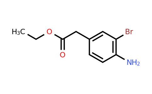 152362-31-7 | Ethyl 2-(4-amino-3-bromophenyl)acetate