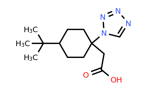 1524717-40-5 | 2-(4-(Tert-butyl)-1-(1h-tetrazol-1-yl)cyclohexyl)acetic acid