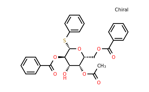 152488-28-3 | Phenyl 4-O-acetyl-2,6-di-O-benzoyl-1-thio-β-thio-β-D-galactopyranoside