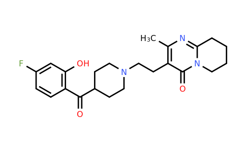 152542-00-2 | 3-{2-[4-(4-fluoro-2-hydroxybenzoyl)piperidin-1-yl]ethyl}-2-methyl-4h,6h,7h,8h,9h-pyrido[1,2-a]pyrimidin-4-one