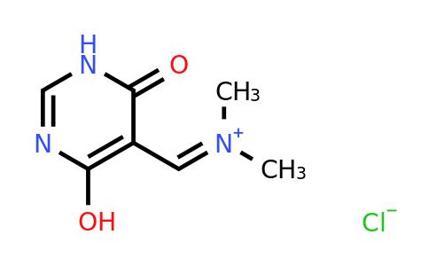 15263-75-9 | N-((4-Hydroxy-6-oxo-1,6-dihydropyrimidin-5-yl)methylene)-N-methylmethanaminium chloride