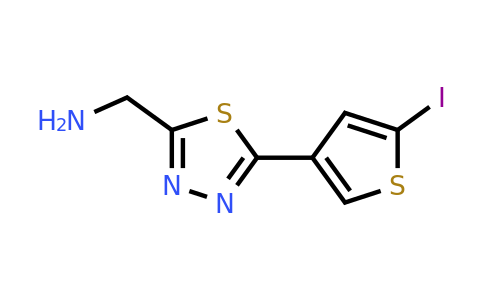 1526639-61-1 | (5-(5-Iodothiophen-3-yl)-1,3,4-thiadiazol-2-yl)methanamine