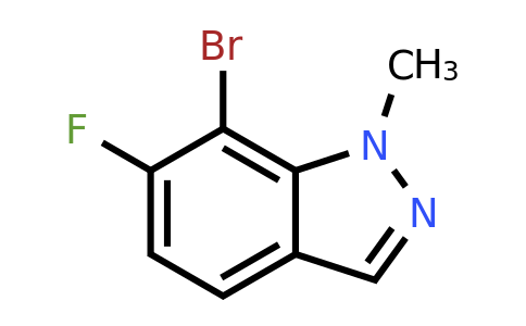 1528865-93-1 | 7-Bromo-6-fluoro-1-methyl-indazole