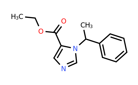 15301-65-2 | Ethyl 1-(1-phenylethyl)-1H-imidazole-5-carboxylate