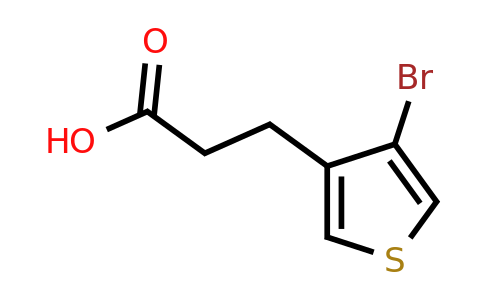 1531051-34-9 | 3-(4-Bromothiophen-3-yl)propanoic acid