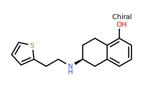 153409-14-4 | (S)-6-((2-(Thiophen-2-yl)ethyl)amino)-5,6,7,8-tetrahydronaphthalen-1-ol