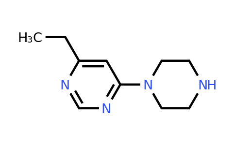 153469-07-9 | 4-Ethyl-6-(piperazin-1-yl)pyrimidine