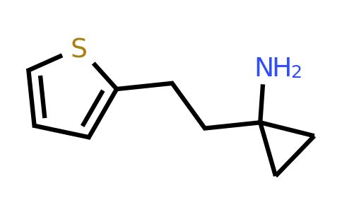 1534956-54-1 | 1-(2-(Thiophen-2-yl)ethyl)cyclopropan-1-amine