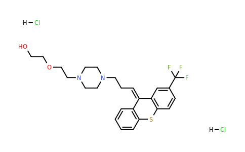 1535-17-7 | 2-(2-(4-(3-(2-(Trifluoromethyl)-9H-thioxanthen-9-ylidene)propyl)piperazin-1-yl)ethoxy)ethanol dihydrochloride