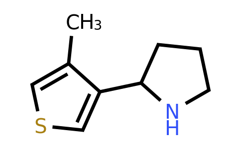 1535323-63-7 | 2-(4-Methylthiophen-3-yl)pyrrolidine