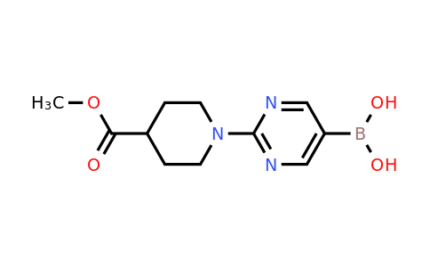 1536398-19-2 | (2-(4-(Methoxycarbonyl)piperidin-1-yl)pyrimidin-5-yl)boronic acid