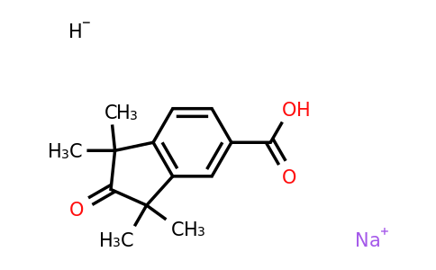 153735-92-3 | sodium hydride;1,1,3,3-tetramethyl-2-oxo-indane-5-carboxylic acid