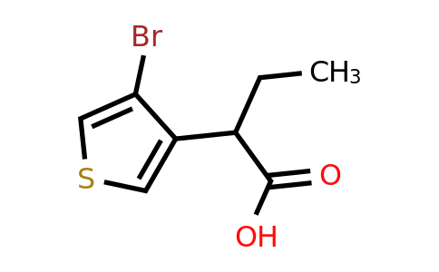 1537461-36-1 | 2-(4-Bromothiophen-3-yl)butanoic acid