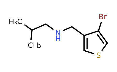 1537629-95-0 | n-((4-Bromothiophen-3-yl)methyl)-2-methylpropan-1-amine