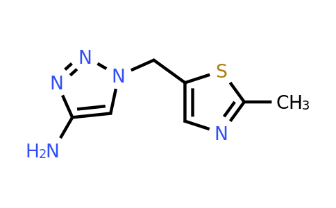 1537698-84-2 | 1-((2-Methylthiazol-5-yl)methyl)-1h-1,2,3-triazol-4-amine