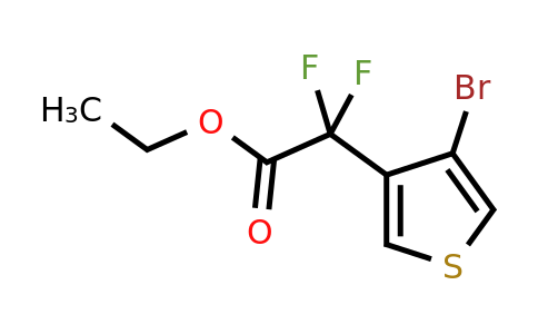 1537724-16-5 | 3-Thiopheneacetic acid, 4-bromo-α,α-difluoro-, ethyl ester
