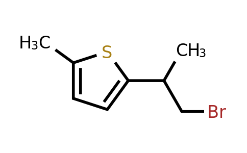 1538053-88-1 | 2-(1-Bromopropan-2-yl)-5-methylthiophene