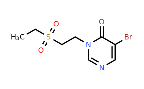 1538097-29-8 | 5-Bromo-3-[2-(ethanesulfonyl)ethyl]-3,4-dihydropyrimidin-4-one