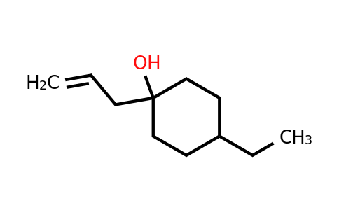 1-Allyl-4-ethylcyclohexan-1-ol