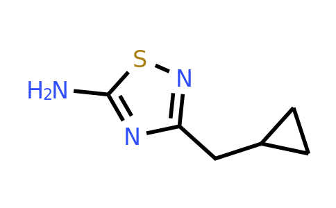 1538401-81-8 | 3-(Cyclopropylmethyl)-1,2,4-thiadiazol-5-amine