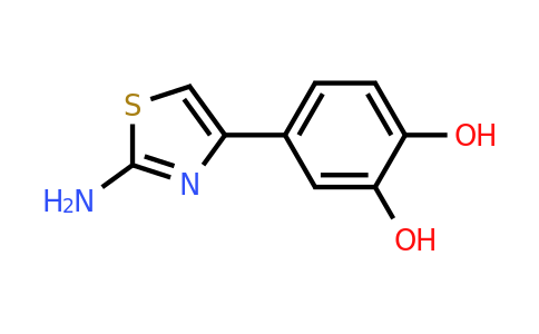 15386-52-4 | 4-(2-Amino-1,3-thiazol-4-yl)benzene-1,2-diol