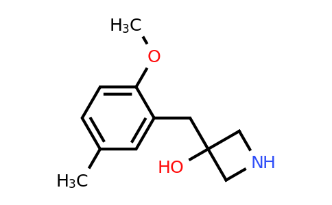 3-(2-Methoxy-5-methylbenzyl)azetidin-3-ol