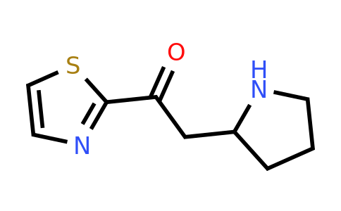 1539262-30-0 | 2-(Pyrrolidin-2-yl)-1-(thiazol-2-yl)ethan-1-one