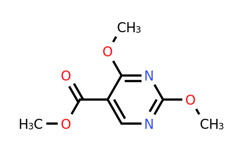 15400-58-5 | methyl 2,4-dimethoxypyrimidine-5-carboxylate